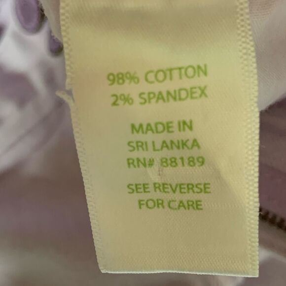 LILLY PULITZER Wisteria Worth Straight Jeans Purple Size 10 - Picture 12 of 16